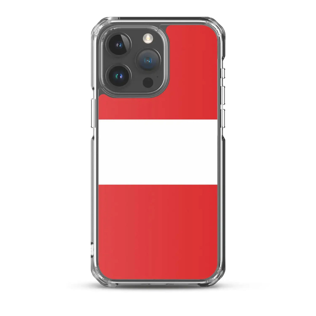 Coque iphone drapeau pérou souple résistante antichoc