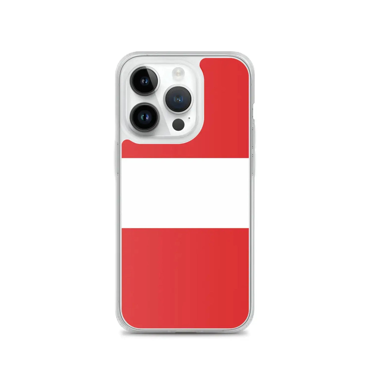 Coque iphone drapeau pérou souple résistante antichoc