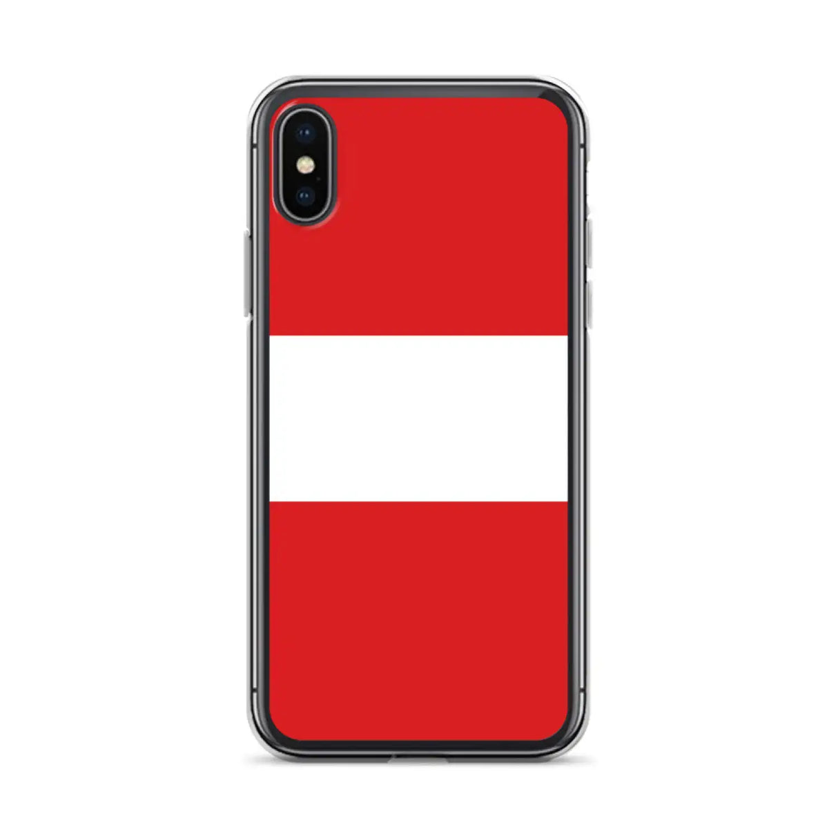 Coque iphone drapeau pérou souple résistante antichoc