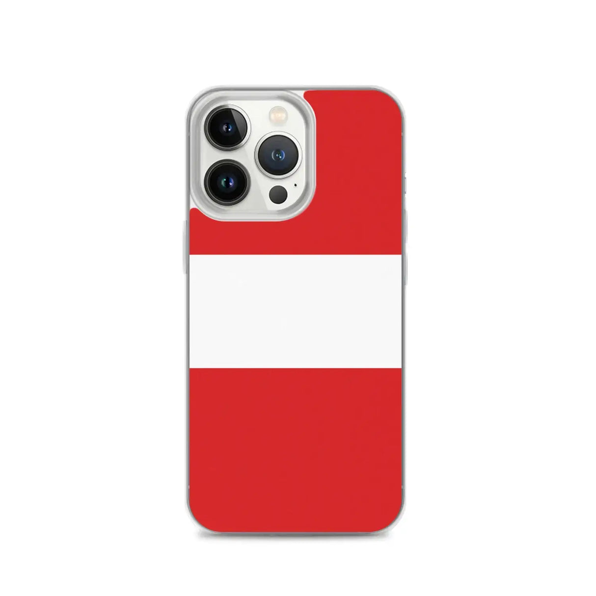 Coque iphone drapeau pérou souple résistante antichoc