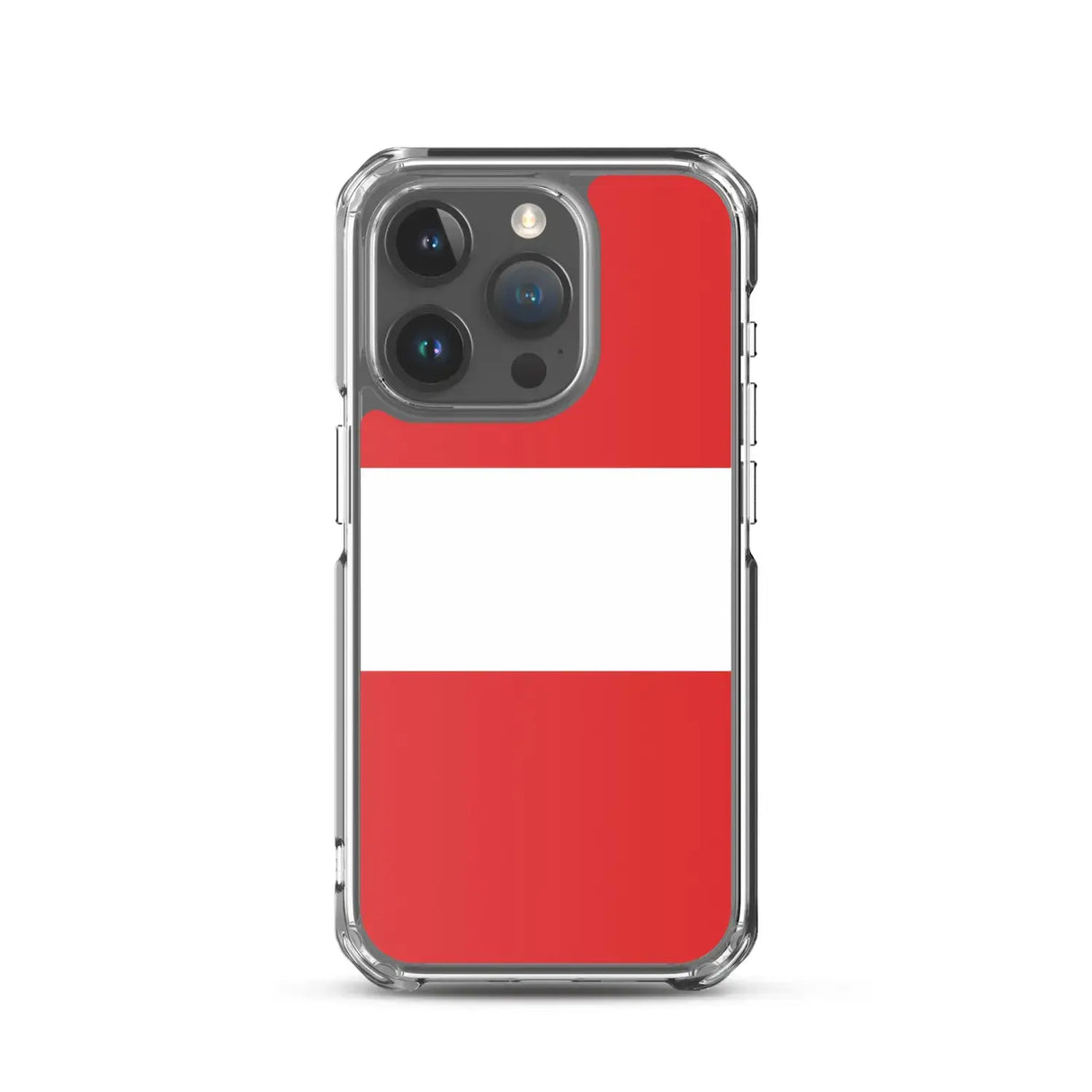 Coque iphone drapeau pérou souple résistante antichoc