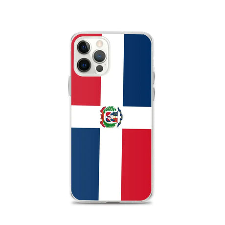 Coque iphone drapeau république dominicaine souple antichoc