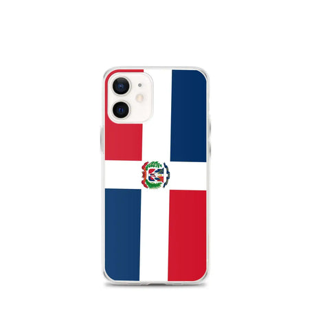 Coque iphone drapeau république dominicaine souple antichoc