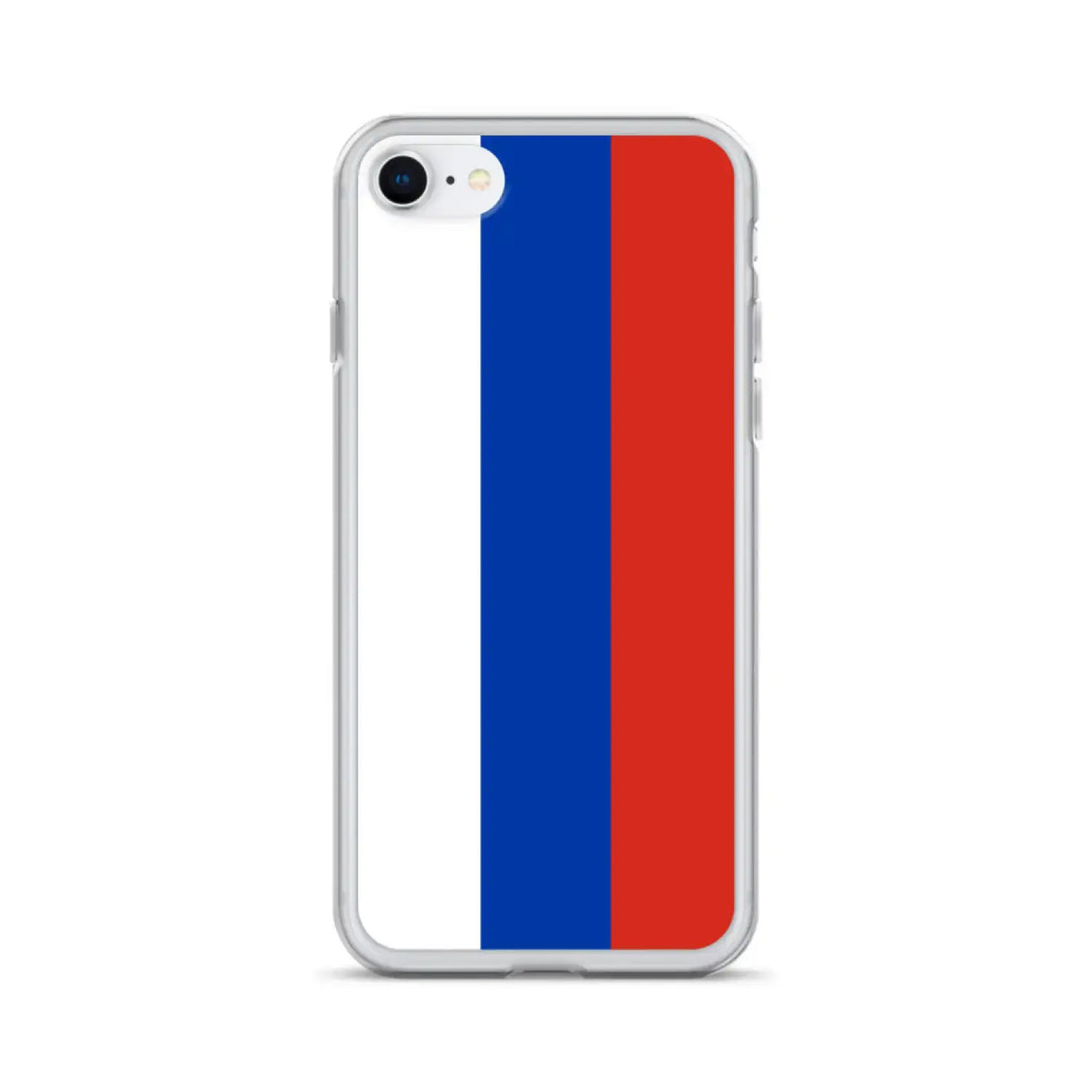 Coque iphone drapeau russie souple résistante antichoc