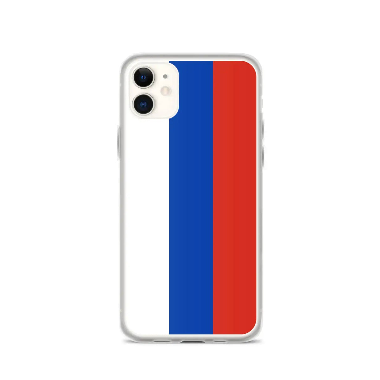 Coque iphone drapeau russie souple résistante antichoc