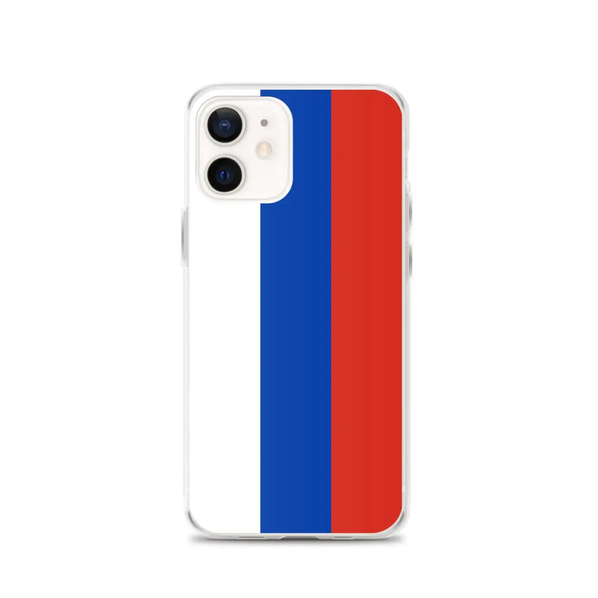 Coque iphone drapeau russie souple résistante antichoc