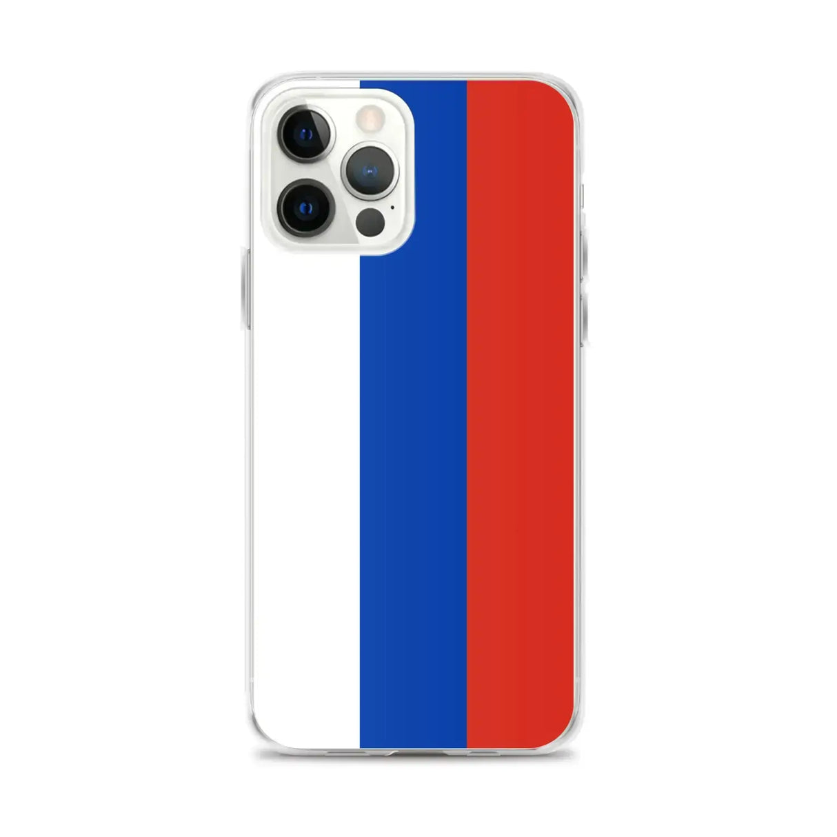 Coque iphone drapeau russie souple résistante antichoc