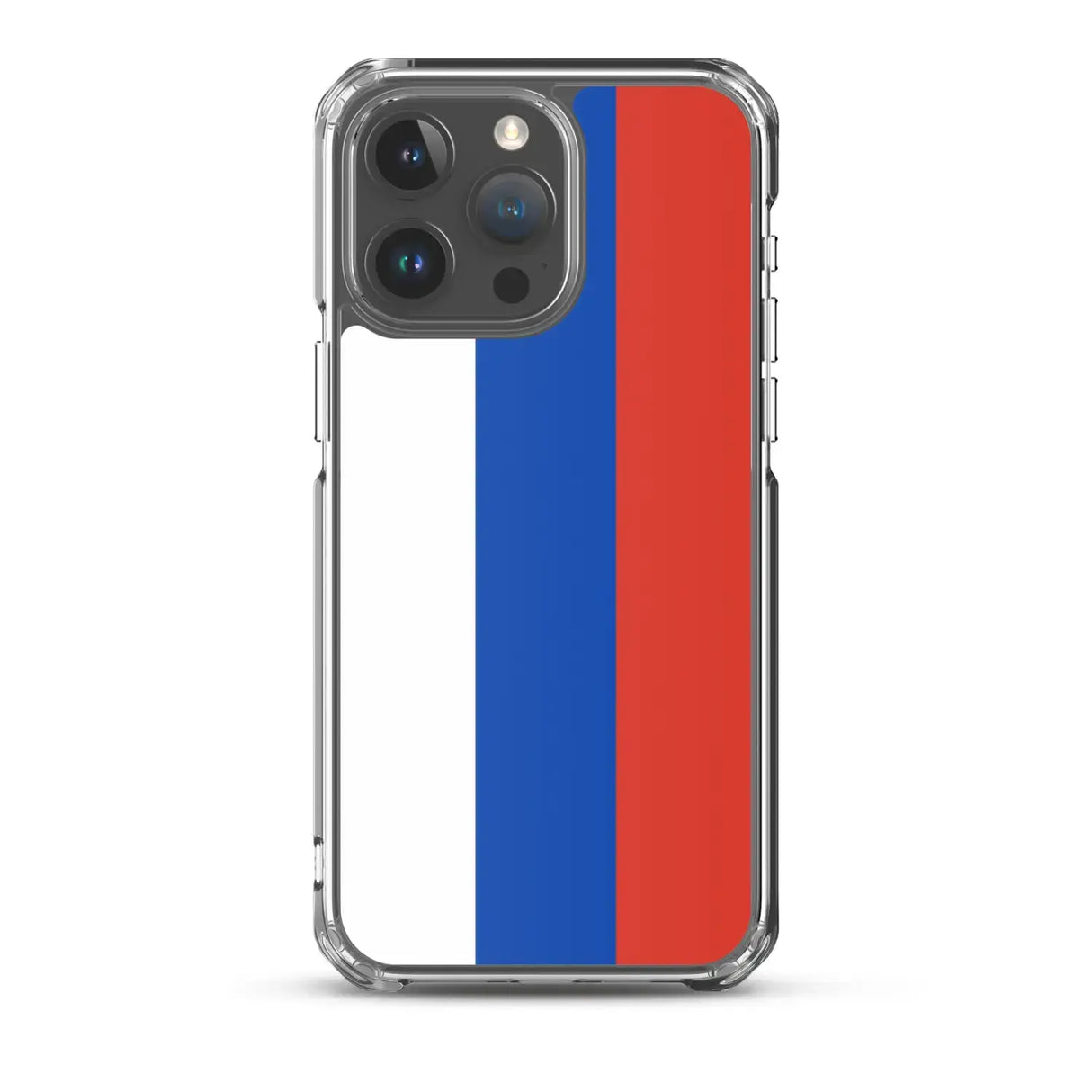 Coque iphone drapeau russie souple résistante antichoc