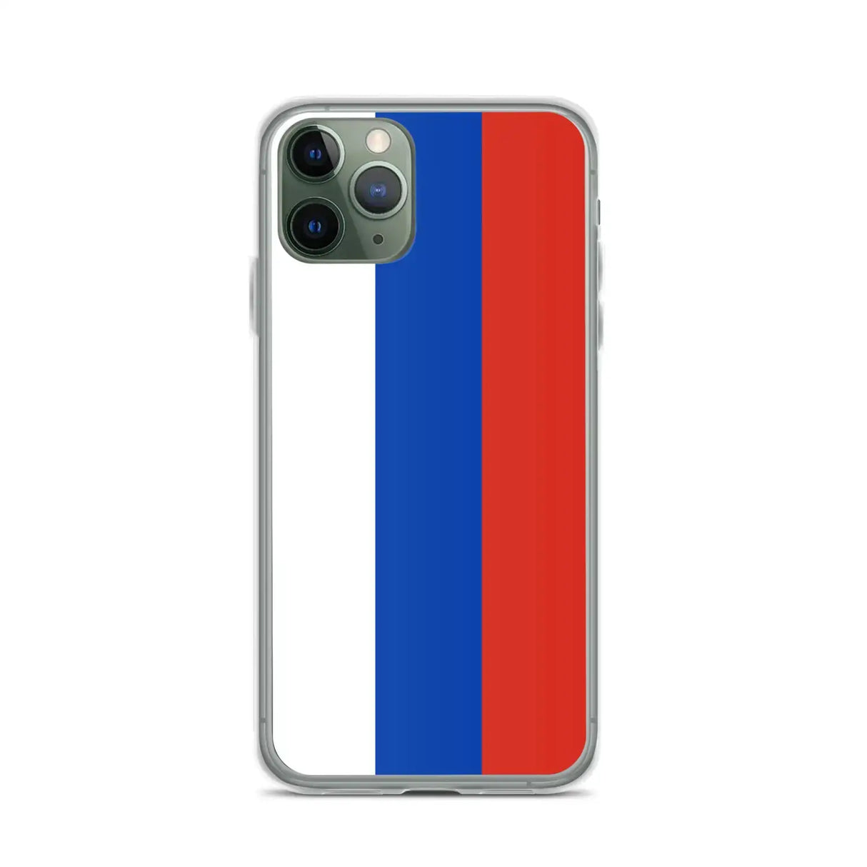 Coque iphone drapeau russie souple résistante antichoc