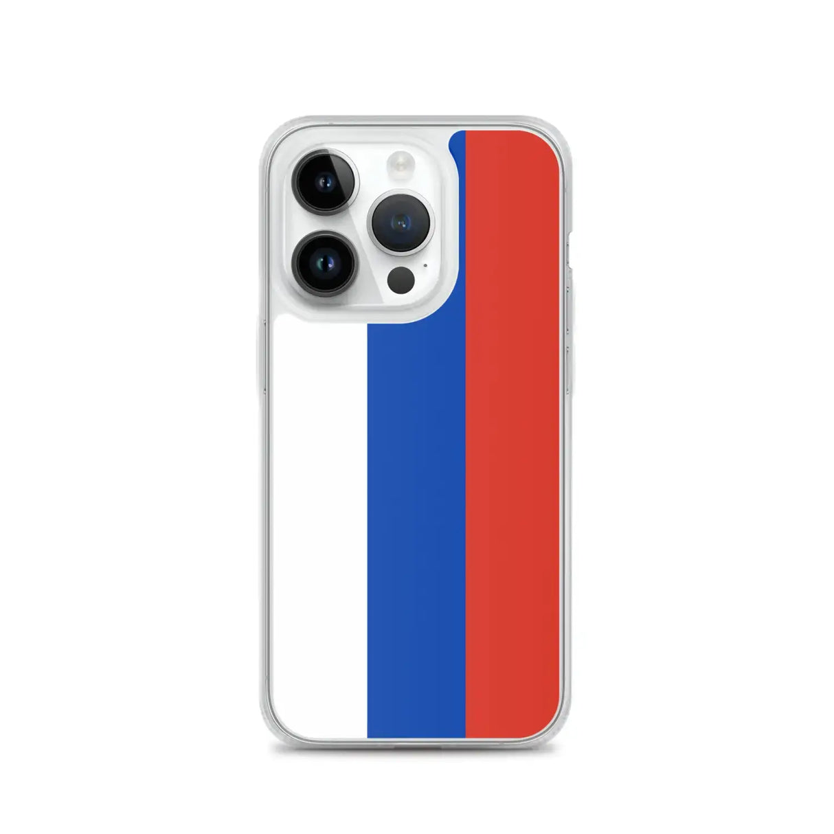Coque iphone drapeau russie souple résistante antichoc