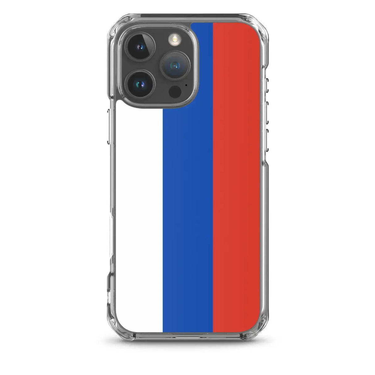 Coque iphone drapeau russie souple résistante antichoc