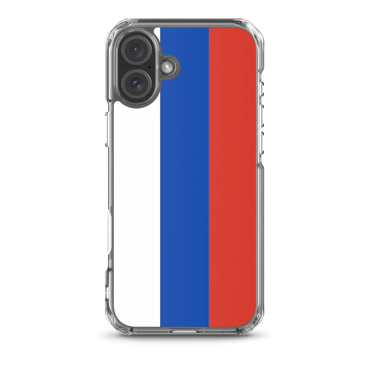 Coque iphone drapeau russie souple résistante antichoc