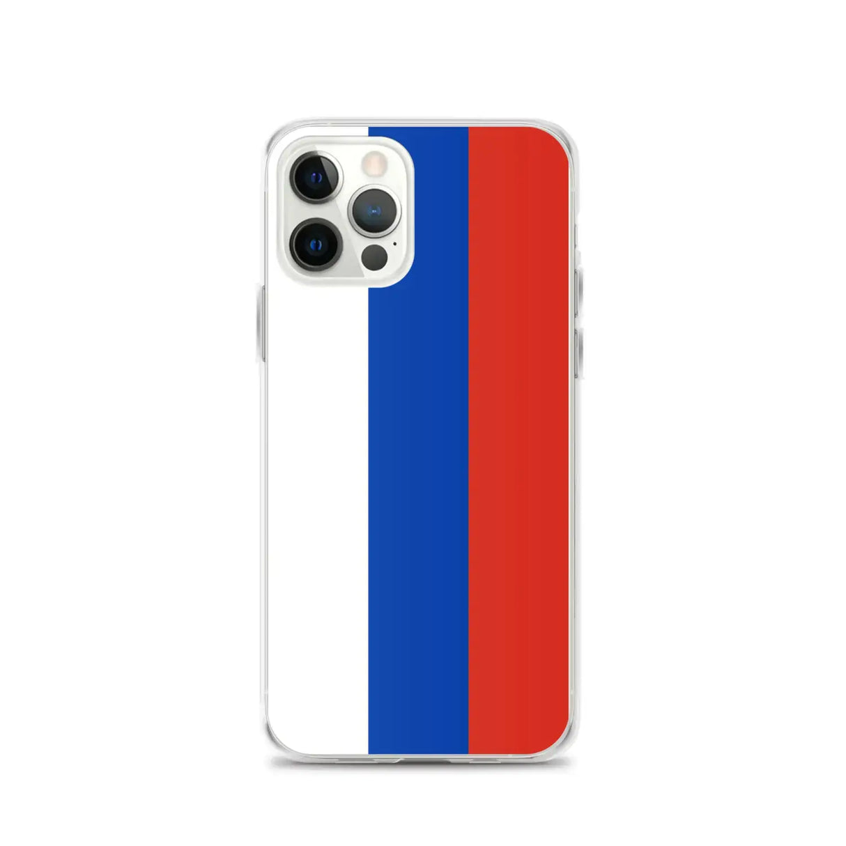 Coque iphone drapeau russie souple résistante antichoc