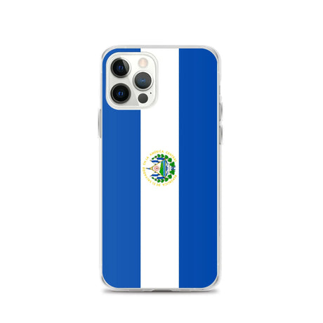 Coque iphone drapeau salvador souple résistant antichoc