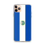 Coque iphone drapeau salvador souple résistant antichoc