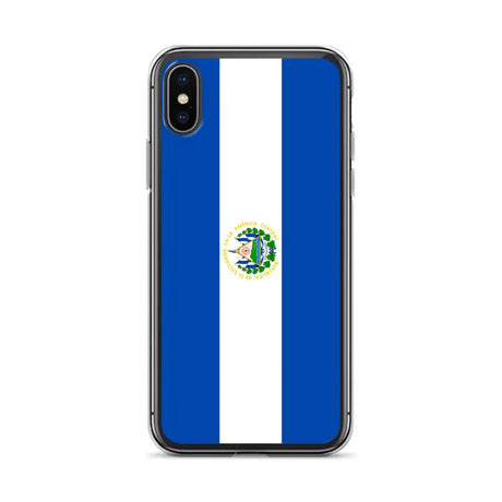 Coque iphone drapeau salvador souple résistant antichoc