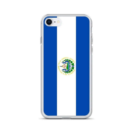 Coque iphone drapeau salvador souple résistant antichoc