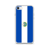 Coque iphone drapeau salvador souple résistant antichoc