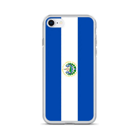 Coque iphone drapeau salvador souple résistant antichoc