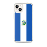 Coque iphone drapeau salvador souple résistant antichoc