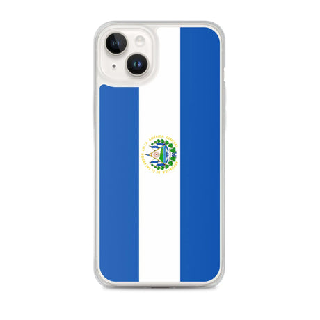 Coque iphone drapeau salvador souple résistant antichoc