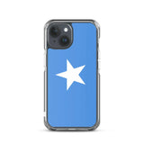Coque iphone drapeau somalie souple antichoc transparente