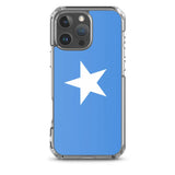 Coque iphone drapeau somalie souple antichoc transparente