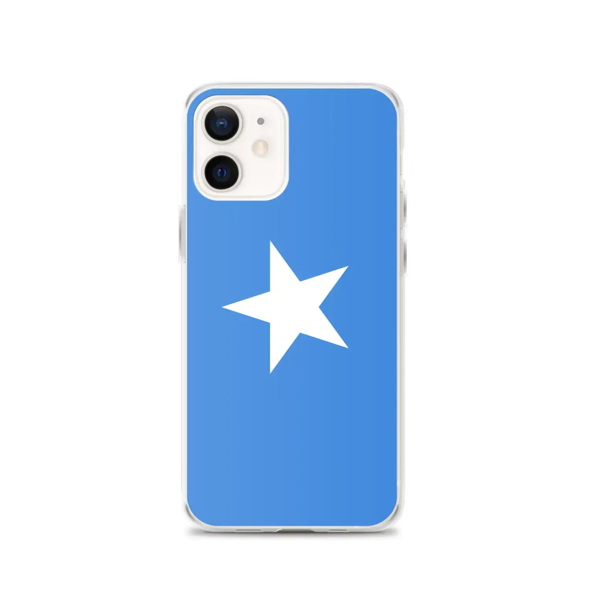 Coque iphone drapeau somalie souple antichoc transparente