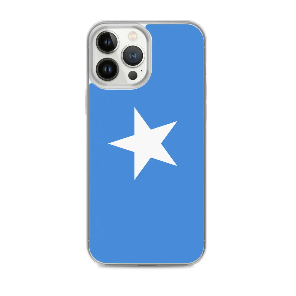 Coque iphone drapeau somalie souple antichoc transparente