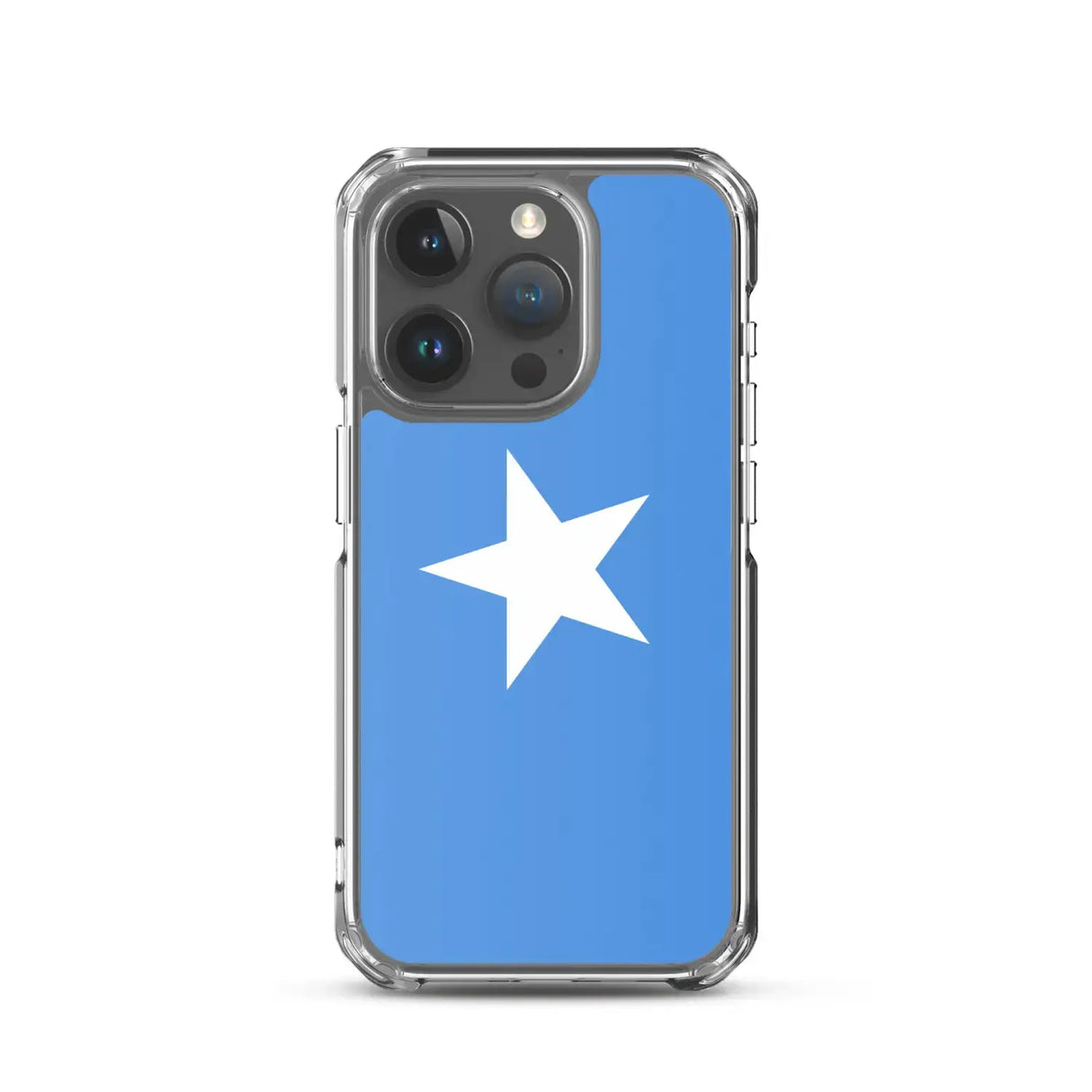 Coque iphone drapeau somalie souple antichoc transparente