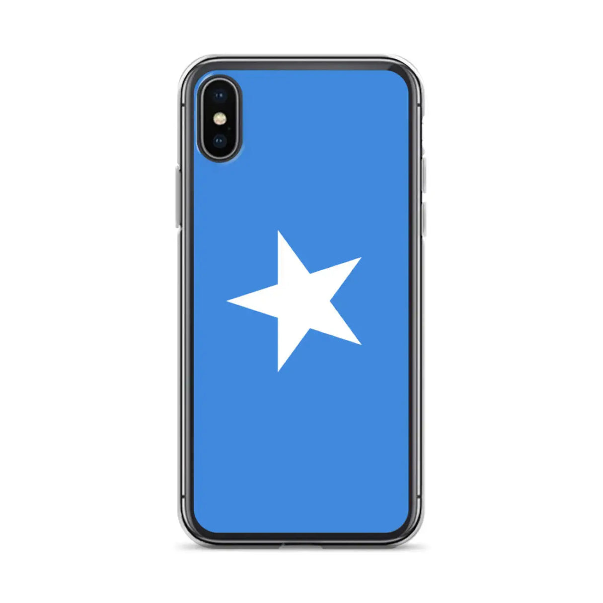 Coque iphone drapeau somalie souple antichoc transparente