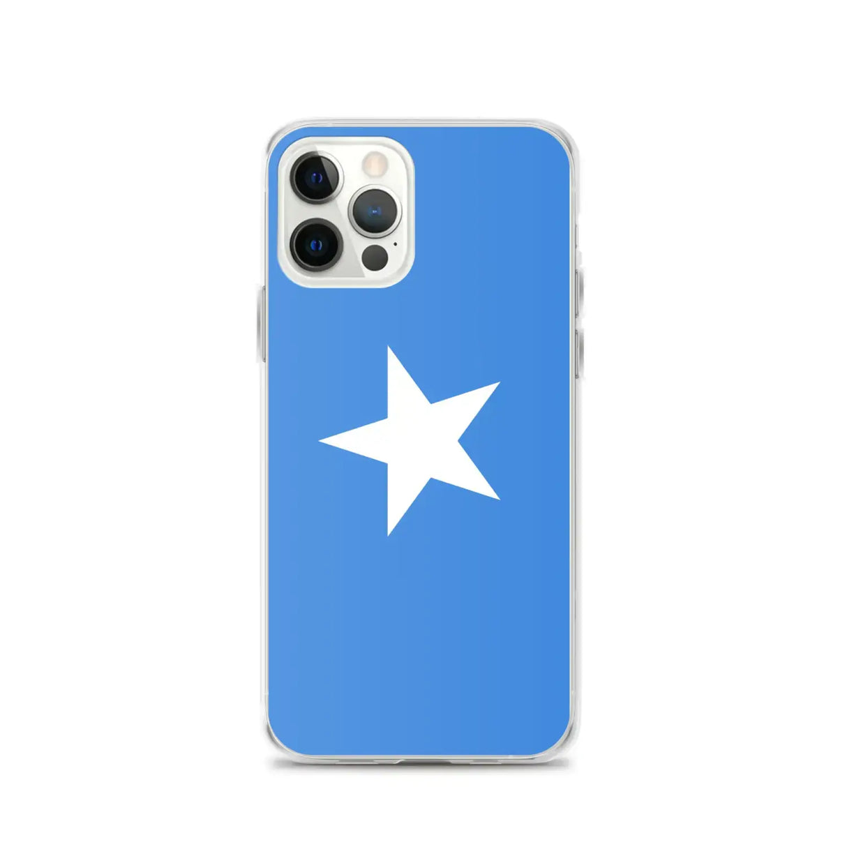 Coque iphone drapeau somalie souple antichoc transparente