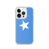 Coque iphone drapeau somalie souple antichoc transparente