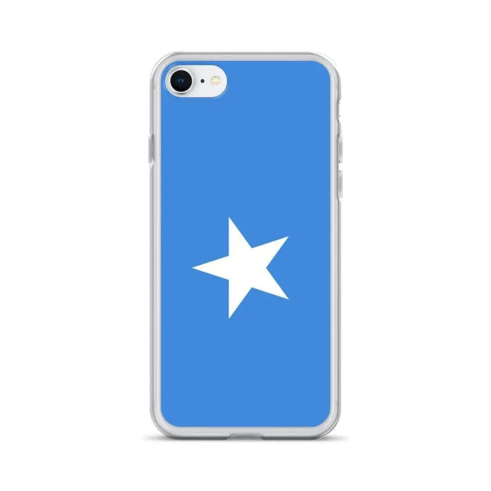 Coque iphone drapeau somalie souple antichoc transparente
