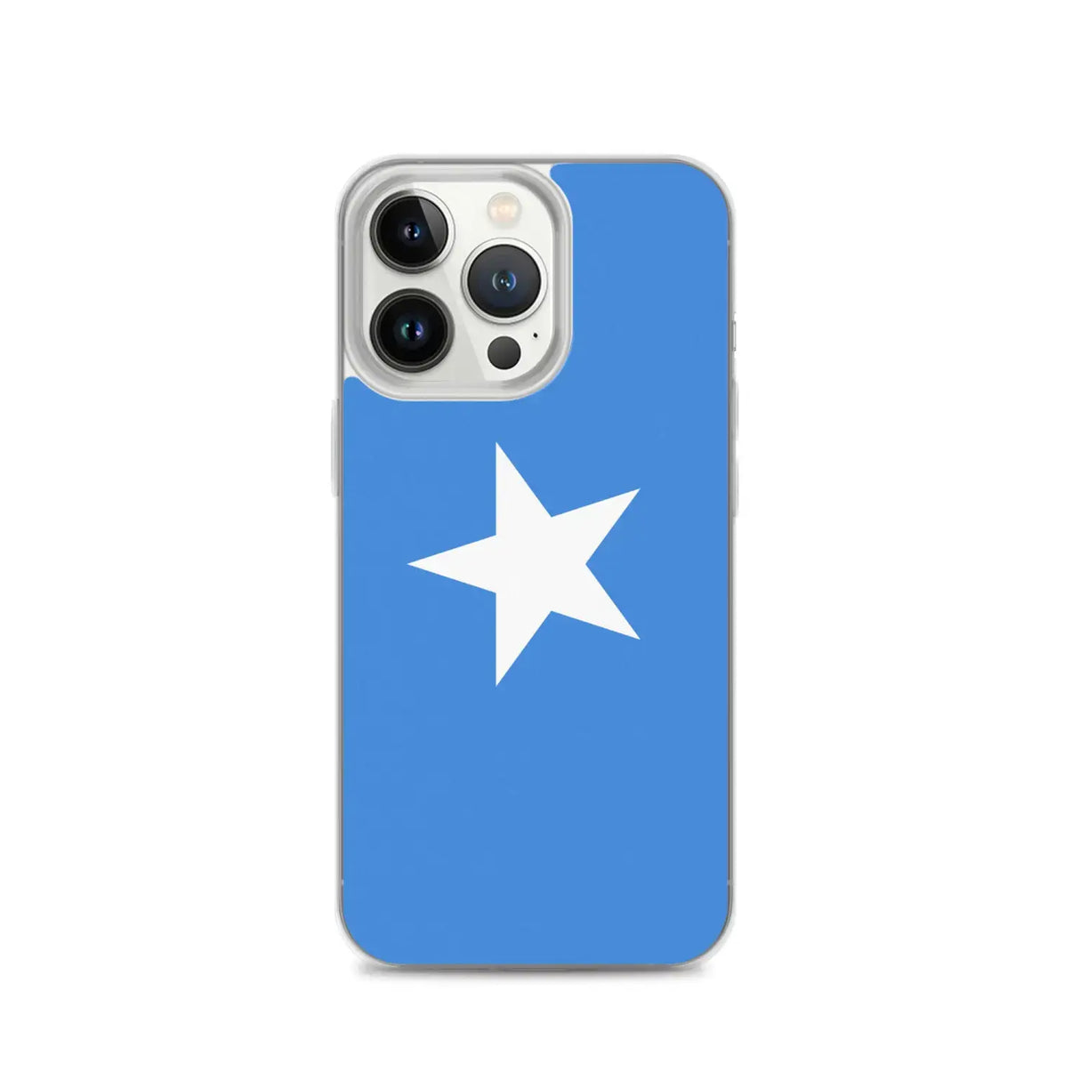 Coque iphone drapeau somalie souple antichoc transparente
