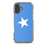 Coque iphone drapeau somalie souple antichoc transparente