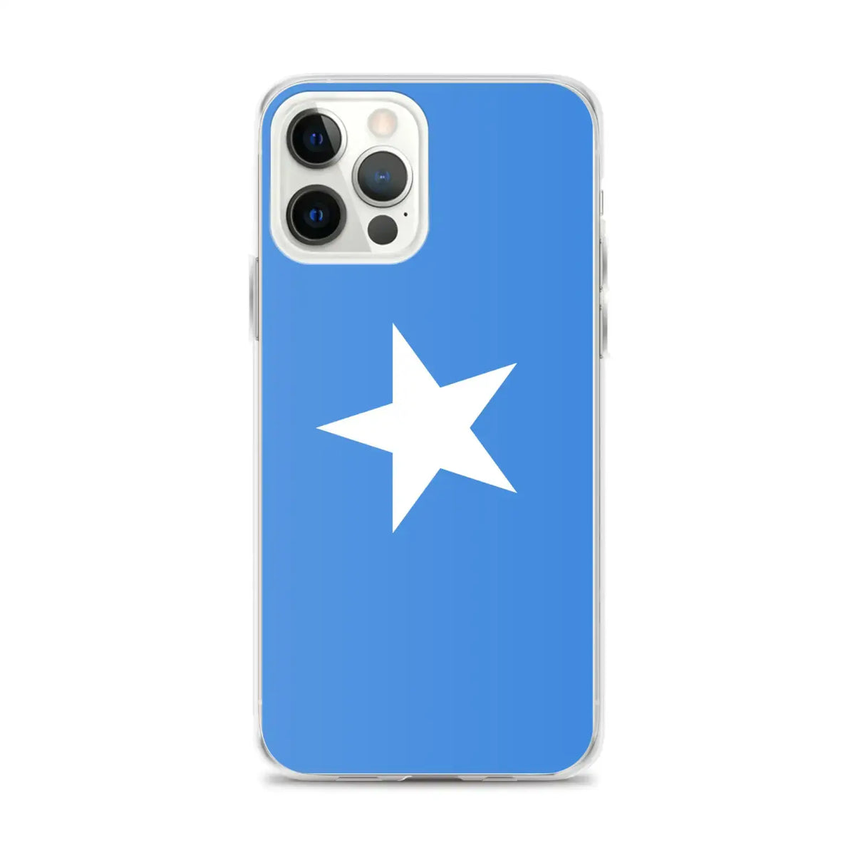 Coque iphone drapeau somalie souple antichoc transparente