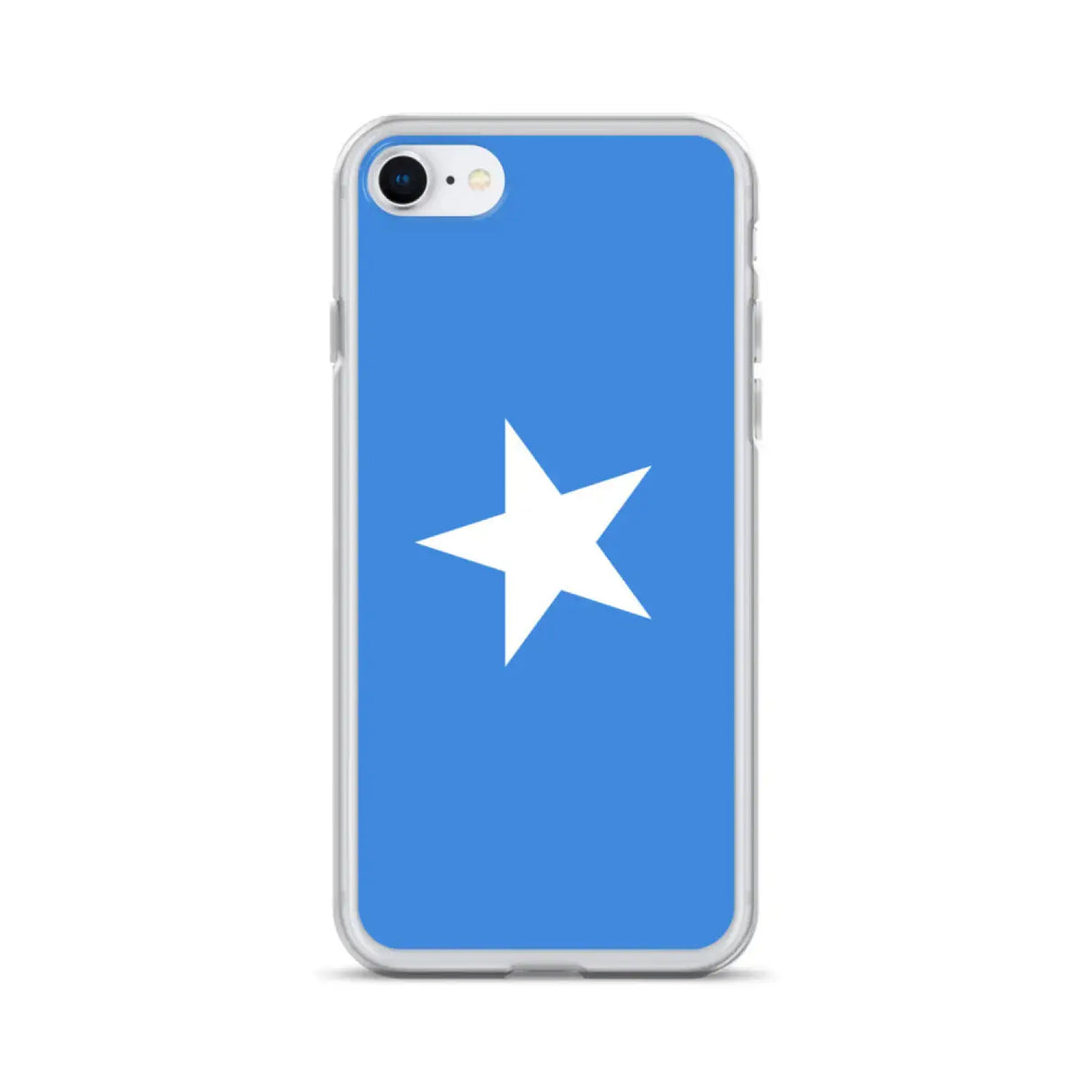 Coque iphone drapeau somalie souple antichoc transparente