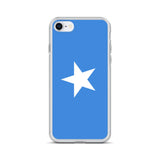 Coque iphone drapeau somalie souple antichoc transparente
