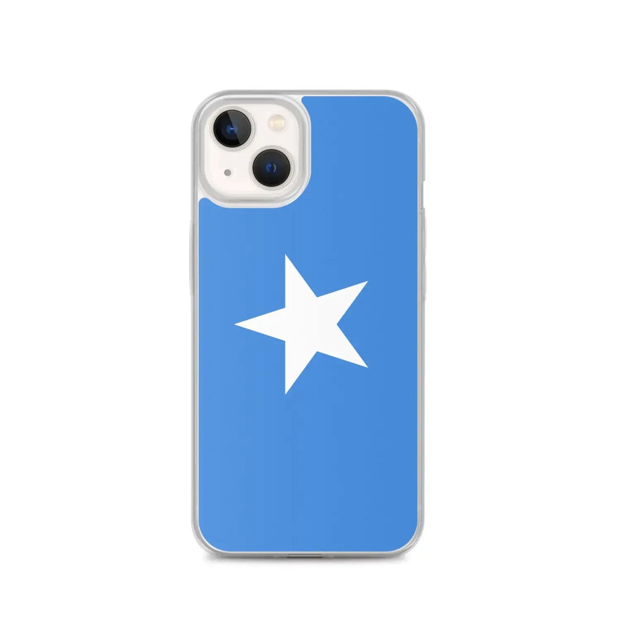 Coque iphone drapeau somalie souple antichoc transparente