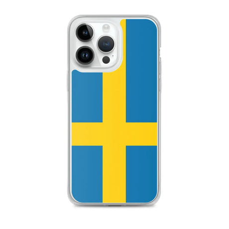 Coque iphone drapeau suède souple antichoc transparente