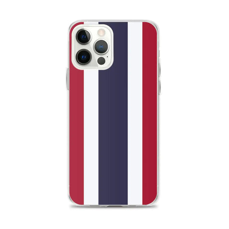 Coque iphone drapeau thaïlande souple antichoc transparente