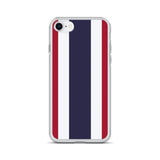 Coque iphone drapeau thaïlande souple antichoc transparente
