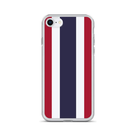 Coque iphone drapeau thaïlande souple antichoc transparente