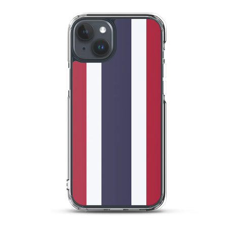 Coque iphone drapeau thaïlande souple antichoc transparente