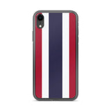 Coque iphone drapeau thaïlande souple antichoc transparente