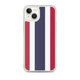 Coque iphone drapeau thaïlande souple antichoc transparente
