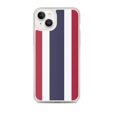 Coque iphone drapeau thaïlande souple antichoc transparente