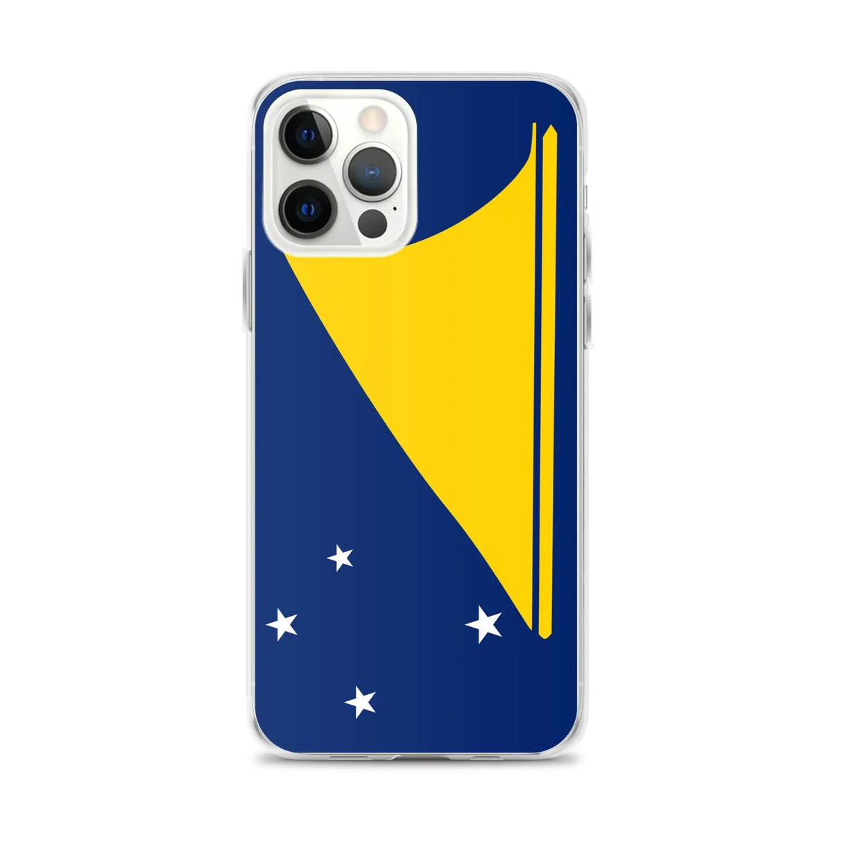 Coque iphone drapeau tokelau souple antichoc transparente