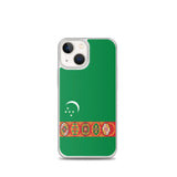 Coque iphone drapeau turkménistan souple antichoc